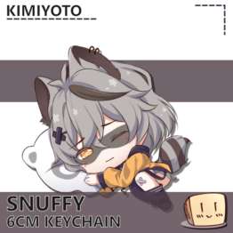 KY-SLP-KC-07 Sleepy Snuffy Keychain - Kimiyoto