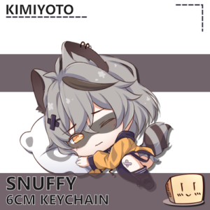 Sleepy Snuffy Keychain - Kimiyoto