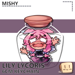 LIL-KC-01 Lily Lycoris Jar Keychain - Mishy