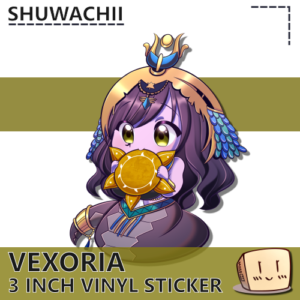 Vexoria Nom Sticker - Shuwachii