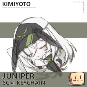 Sleepy Juniper Keychain - Kimiyoto