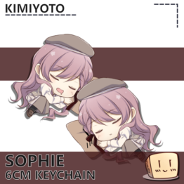 KY-SLP-KC-05 Sleepy Sophie Keychain - Kimiyoto