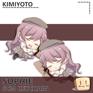 Sleepy Sophie Keychain - Kimiyoto