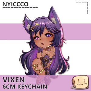 Vixen Kiss Keychain - Nyiccco