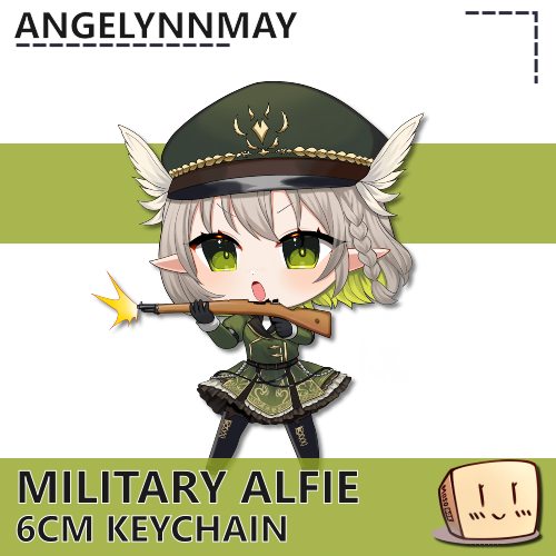 ALF-KC-08 Military Alfie - AngelynnMay - Store Image