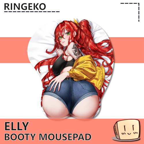 ELL-OPMP-02 Elly Booty Mousepad - Ringeko - Store Image