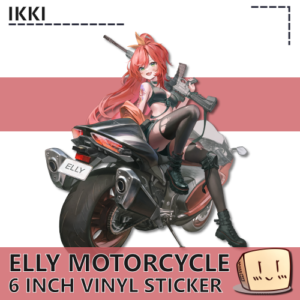 Elly Motorcycle Sticker - Ikki