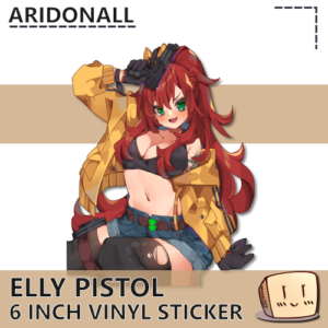 Elly Pistol Sticker - aridonall