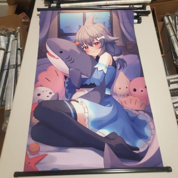 Mako Bed Wallscroll - G_YA_170