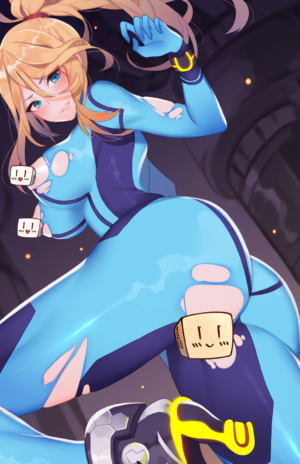 Samus Damaged NSFW - Nanoless