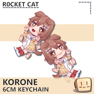 Korone Keychain - R0cket Cat