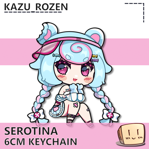SER-KC-01 Serotina Keychain - kazu_rozen - Store Image