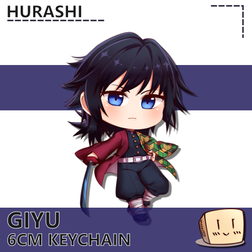 FPS-KC-HUR-48 Giyu Keychain - Hurashi