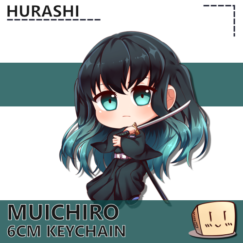 FPS-KC-HUR-52 Muichiro Keychain - Hurashi