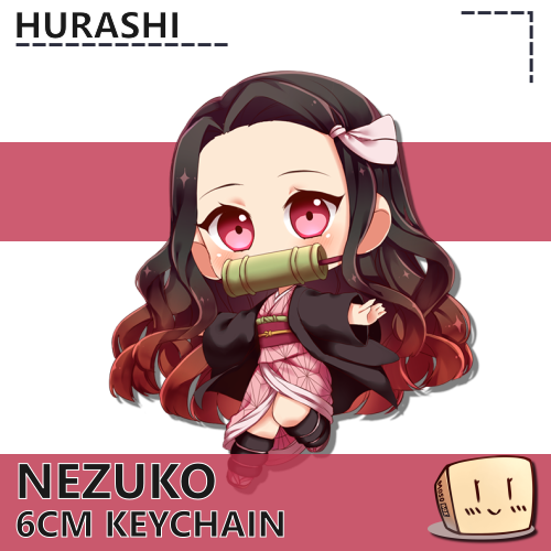 FPS-KC-HUR-53 Nezuko Keychain - Hurashi
