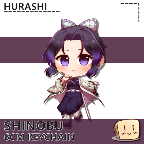 FPS-KC-HUR-55 Shinobu Keychain - Hurashi