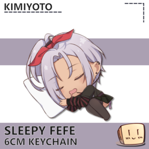 Sleepy Fefe Keychain - Kimiyoto