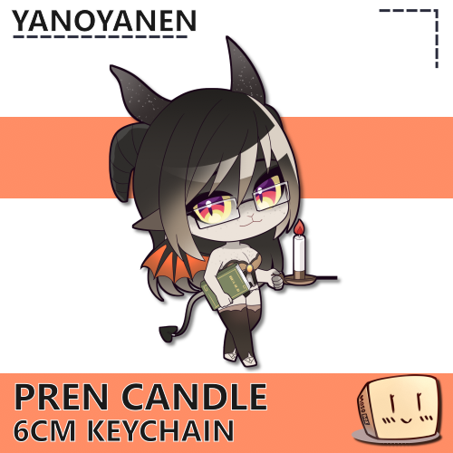 PRE-KC-02 Pren Candle Keychain - yanoyanen - Store Image