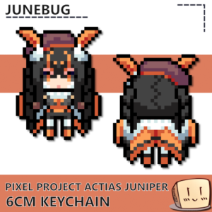 Pixel Project Actias Juniper Keychain - Junebug