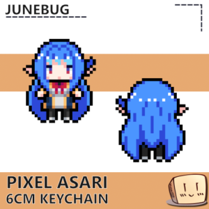 Pixel Asari Keychain - Junebug