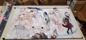 Phase Origin Shopping Trip Wallscroll - suzuhohotaru