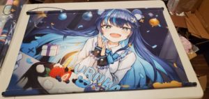 Fujikura Uruka Birthday Cake Wallscroll - Luzzi