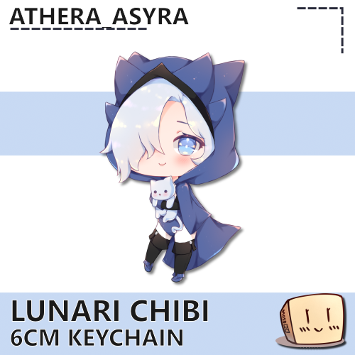 ART-KC-01 Lunari Chibi Keychain - Athera_Asyra - Store Image