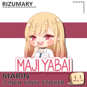 Marin Maji Yabai Sticker - Rizumary