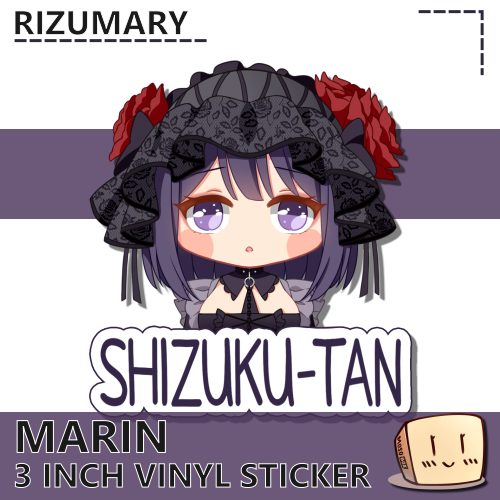 FPS-S-RIZ-06 Marin Shizuku-Tan Sticker - Rizumary
