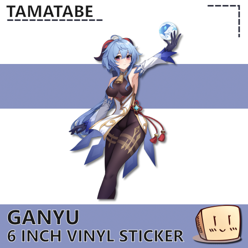 FPS-S-TAM-02 Ganyu Sticker - tamatabe - Store Image