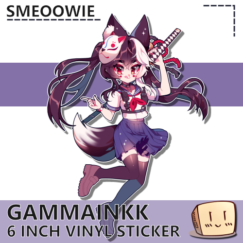 GAM-S-07 GammaInkk Sticker - Smeoowie