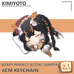 Sleepy Project Actias Juniper Keychain - Kimiyoto