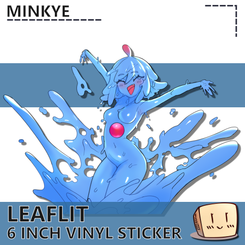MIN-S-02 Leaflit Sticker - Minkye