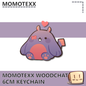 Momotexx Woodchat Keychain - Momotexx