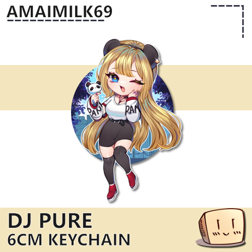PUR-KC-03 Pure Keychain - AmaiMilk69 - Store Image