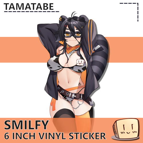SNU-FPS-S-09 Smilfy Jacket Sticker NSFW Censored - FPSMoe - Tamatabe