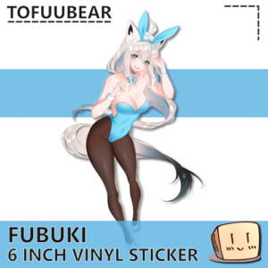 Fubuki Bunnygirl Sticker - TofuuBear