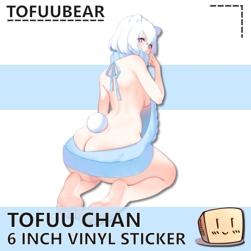 TOF-S-31 Tofuu Chan Virgin Killer Sticker - TofuuBear - Store Image