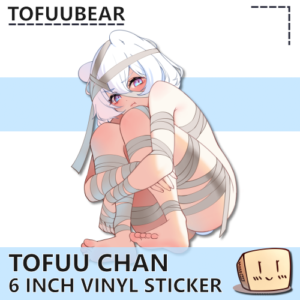 Tofuu Chan Mummy Sticker - TofuuBear