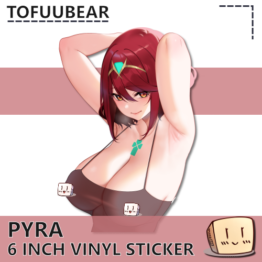 Pyra Seethrough NSFW Sticker - TofuuBear