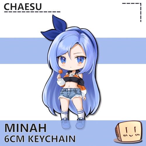 CHS-KC-01 Chibi Minah Keychain - Chaesu - Store Image