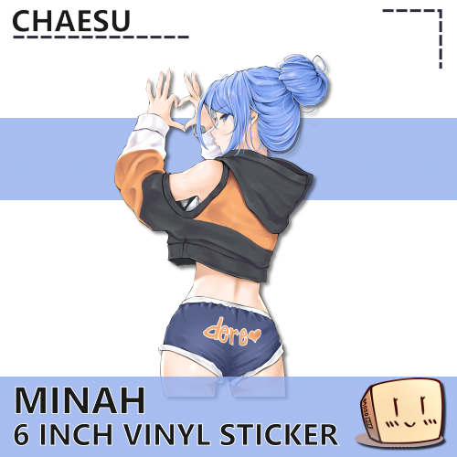 CHS-S-03 Minah Heart Sticker - Chaesu - Store Image
