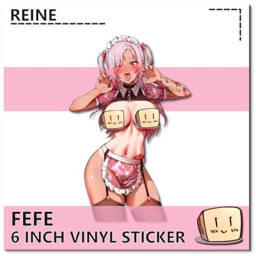 FEF-S-05 Fefe Maid Sticker NSFW - Reine - Censored