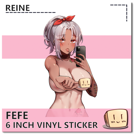 FEF-S-06 Fefe Selfie Sticker NSFW - Reine - Censored