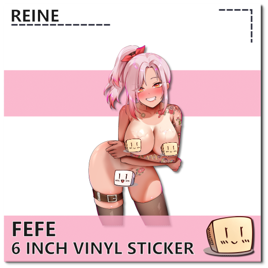 FEF-S-11 Santa Fefe Sticker NSFW - Reine - Censored