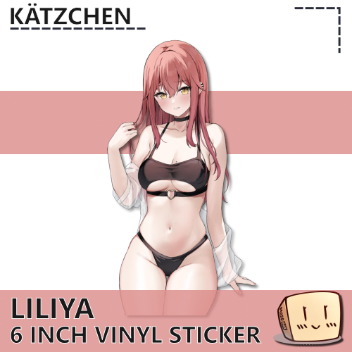KAT-S-03 Swimsuit Liliya Sticker - Katzchen - Store Image