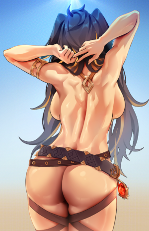 Dehya Back NSFW - Reine