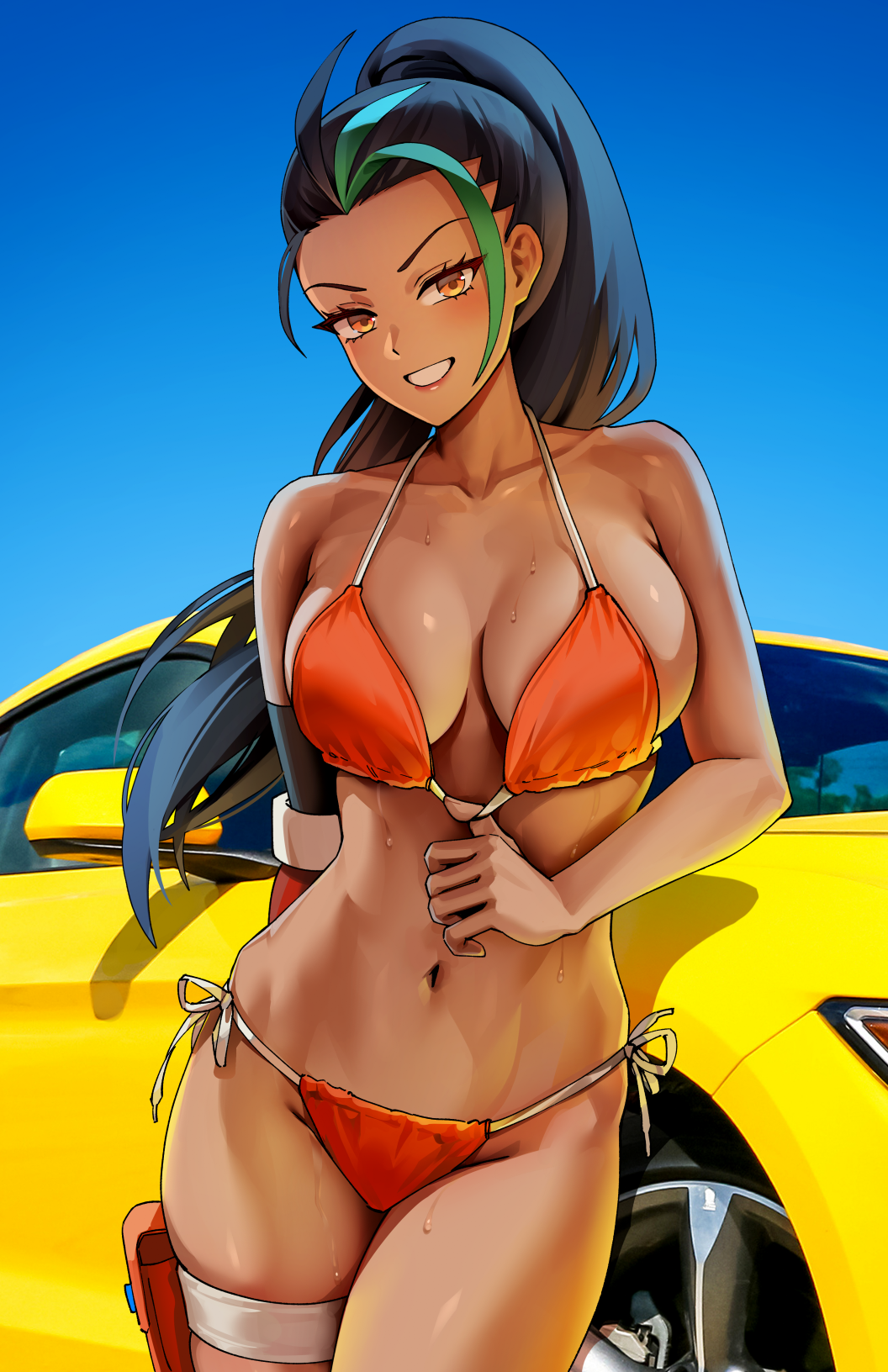 REI-A-65 Nemona Car Bikini - Reine - Store Image