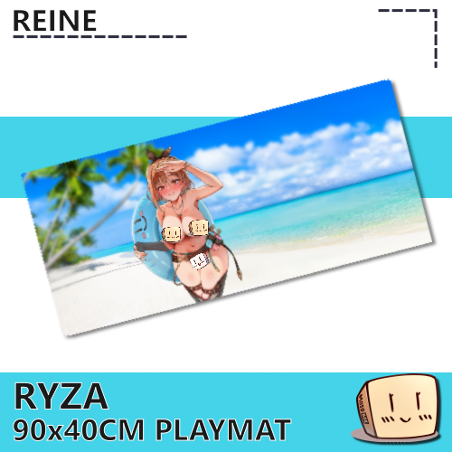 REI-PM-06 Ryza Beach Playmat NSFW - Reine - Censored