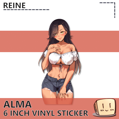REI-S-05 Alma Sticker - Reine - Store Image
